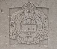 suffolk regt headstone logo