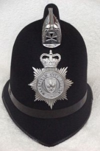 Wakefield City Police helmet via Pinterest - date not known