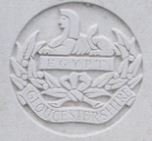 Gloucestershire Regiment CWGC headstone logo