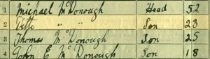 1911 census via Ancestry.com